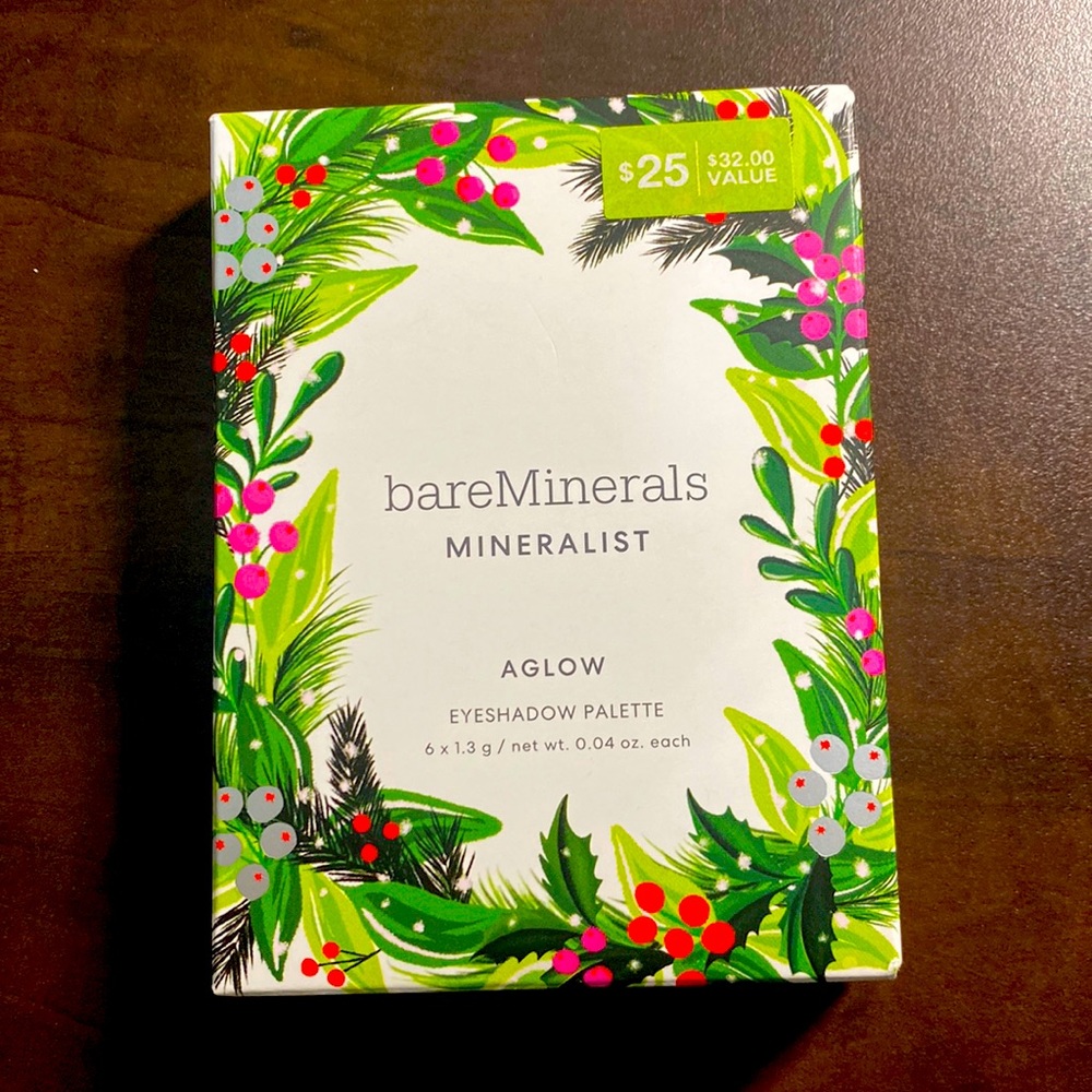 Brand New bareMinerals Aglow Eyeshadow Palette